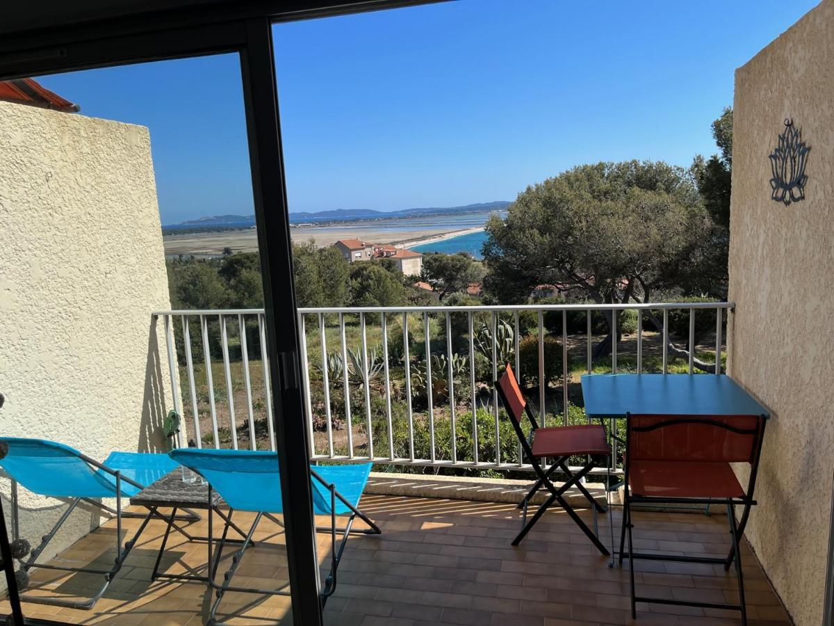 Appartement Hyeres - Costebelle Duplex Vue Mer Balcon Residence Privee Parking - Marie Caroline Ngoại thất bức ảnh