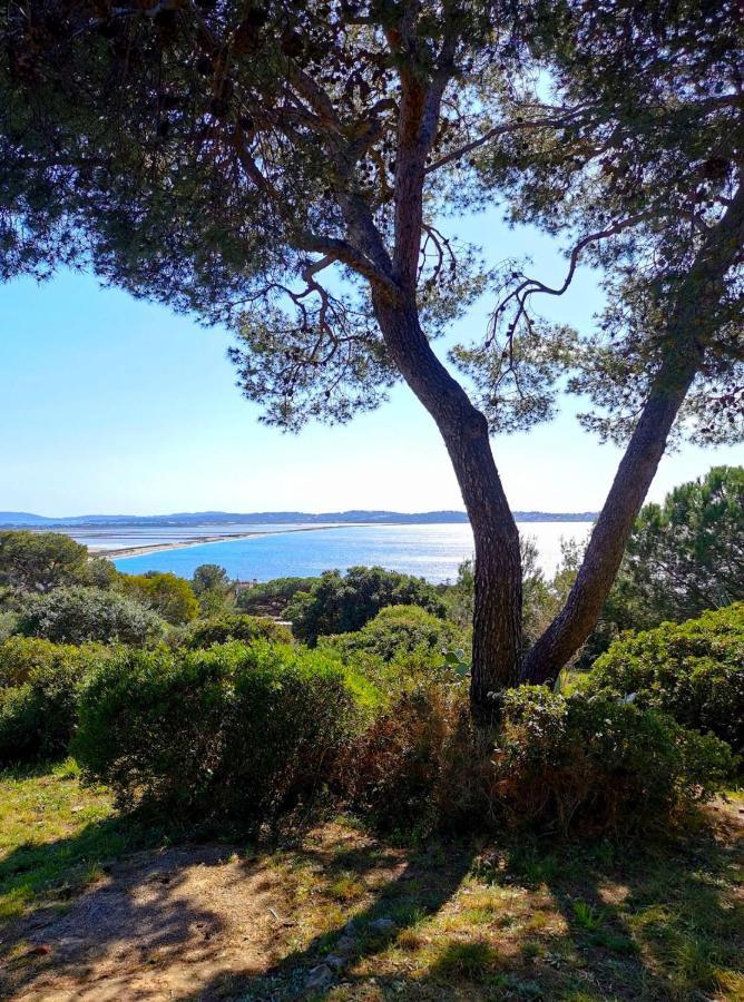 Appartement Hyeres - Costebelle Duplex Vue Mer Balcon Residence Privee Parking - Marie Caroline Ngoại thất bức ảnh